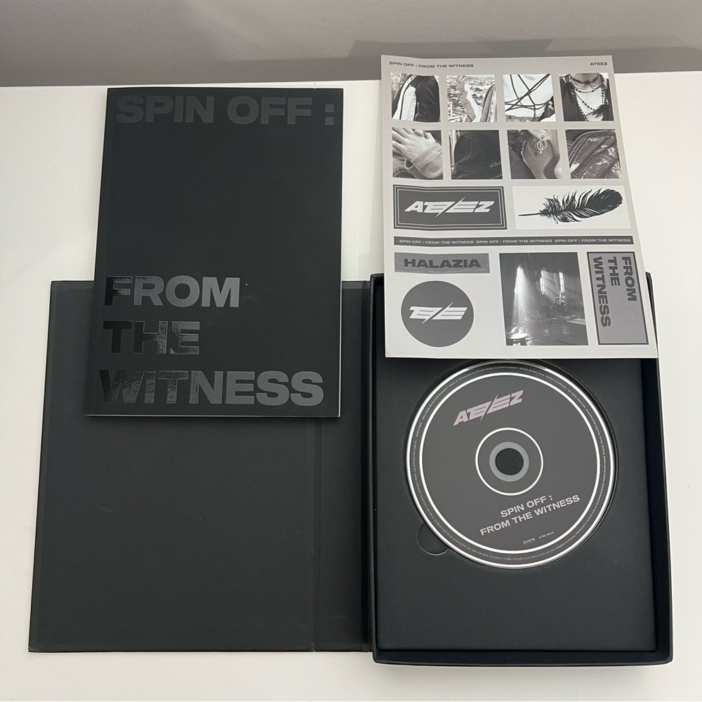 ATEEZ Spin Off From The Witness Witness Ver Album Box Book CD